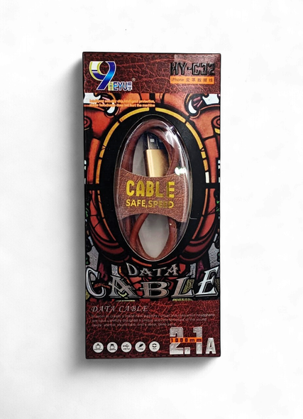 CABLE USB HEYU HY-C32 2.1A 1000MM LIGHTING IPHONE