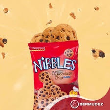 BERMUDEZ NIBBLES CHOCOLATE CHIP COOKIES 60g 2.1oz