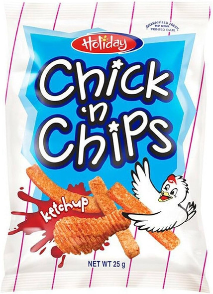 HOLIDAY SNACKS CHICK N CHIPS 25g 0.8oz HOLIDAY SNACKS CHICK N CHIPS 25g 0.8oz