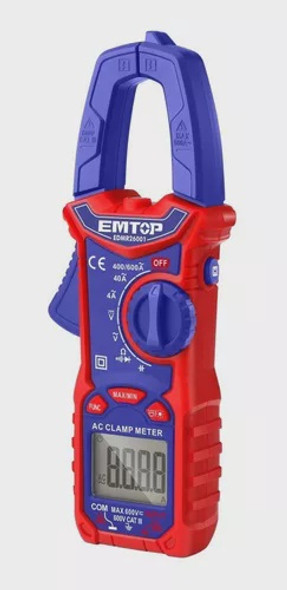 MULTIMETER EMTOP EDMR26001 600V DIGITAL CLAMP ON