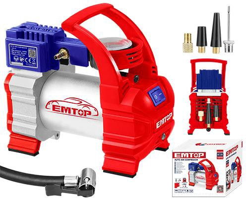 AIR COMPRESSOR AUTO EMTOP EAAC3501 140PSI 12V .