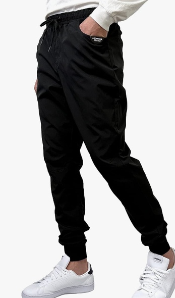 Men Joggers Southpole Quick Dry Black / Sand