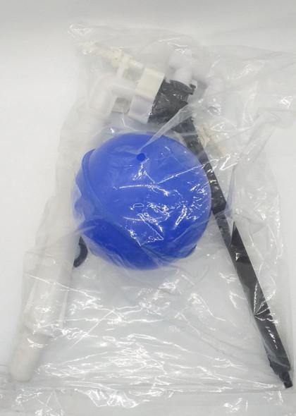 FLOAT VALVE PLASTIC C/COUPLE W/BLUE BALL