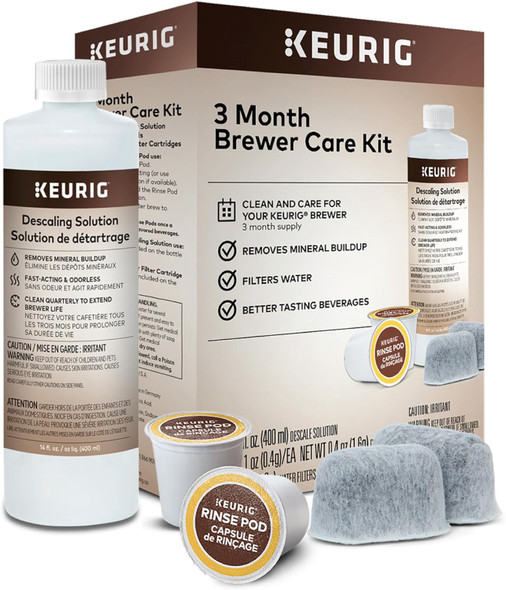 Coffee Keurig 3-Month Brewer Maintenance Kit
