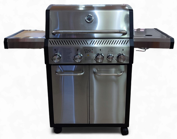 BAR B QUE GRILL STAR SK-WA4S DELUXE XXL GAS WITH COVER