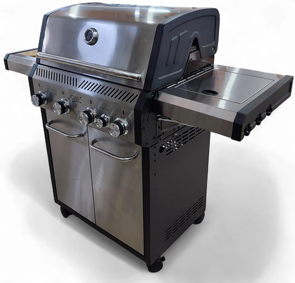 BAR B QUE GRILL STAR SK-WA4S DELUXE XXL GAS WITH COVER