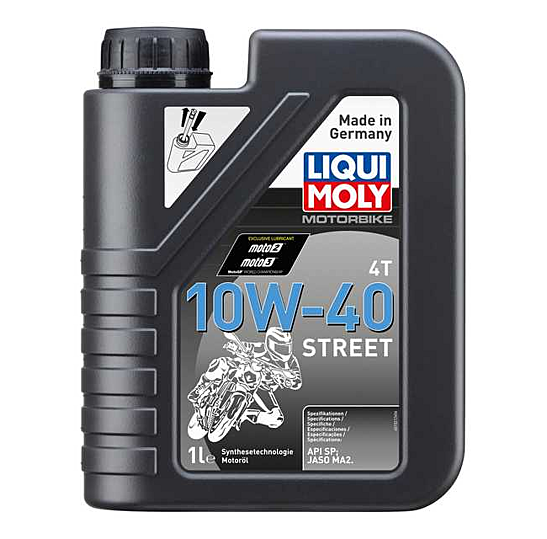 OIL LIQUI MOLY MOTORBIKE 10W-40 4T STREET 1L 1521