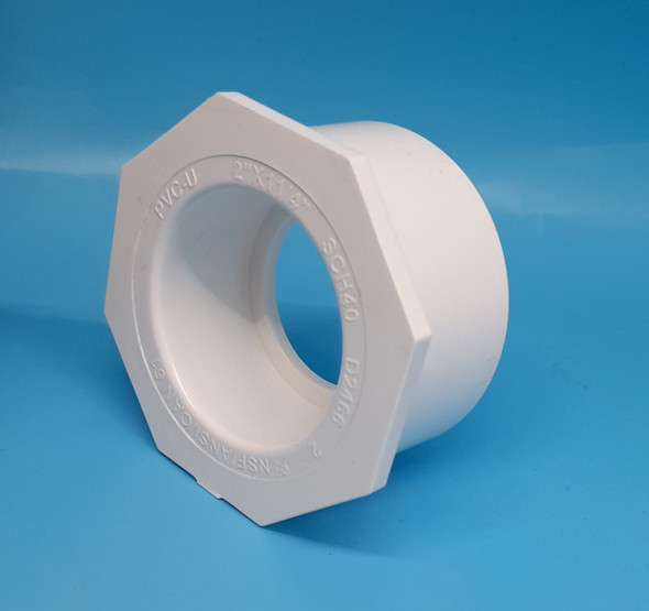 PVC REDUCER 2"-1 1/4"