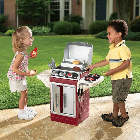 Toy BBQ Grill little tikes Backyard Get Out 'N Grill