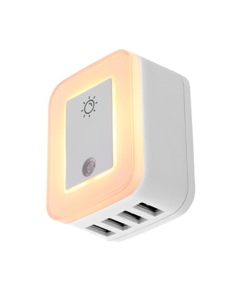 CHARGER USB ADAPTOR  FORZA FWT-4012USB 4 USB WITH LED NIGHT LIGHT POWER BRICK