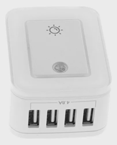 CHARGER USB ADAPTOR  FORZA FWT-4012USB 4 USB WITH LED NIGHT LIGHT POWER BRICK