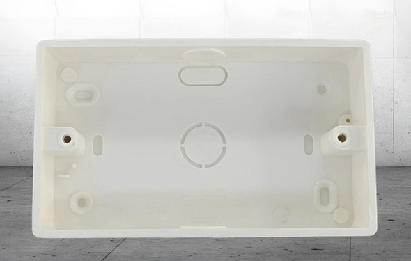 BASE PVC 3" X 6" KEV WHITE