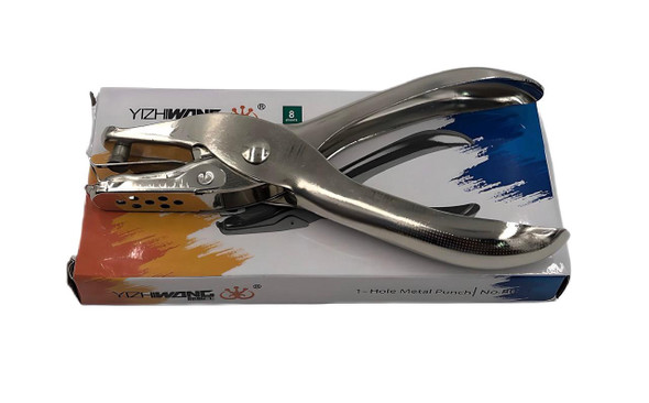 STATIONERY PAPER PUNCH 1 HOLE METAL 8011 YIZHIWANG