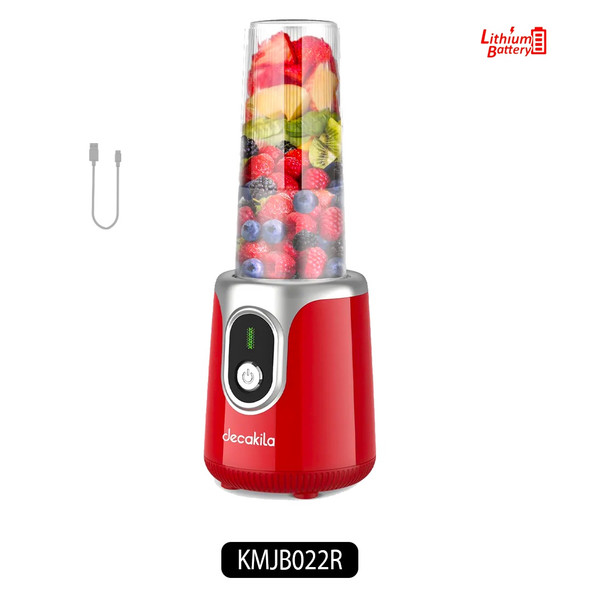 BLENDER CORDLESS DECAKILA KMJB022R 120W LITHIUM BATTERY BLENDER CORDLESS DECAKILA KMJB022R 120W LITHIUM BATTERY