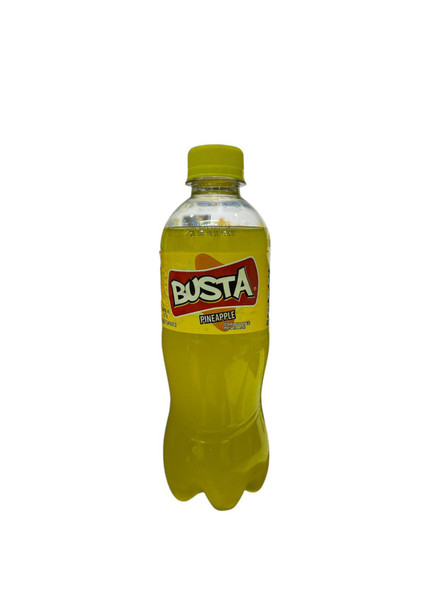 BUSTA PINEAPPLE FLAVOURED DRINK 355ml 12 fl oz. BUSTA PINEAPPLE FLAVOURED DRINK 355ml 12 fl oz.