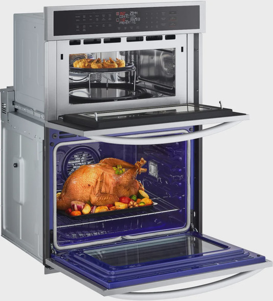 STOVE OVEN LG WCEP6423F DOUBLE IN-WALL ELECTRIC WITH CONVECTION AND AIR FRYER
