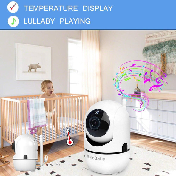 BABY VIDEO MONITOR HELLOBABY HB65 3.2 TFT LCD