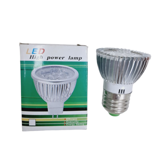 BULB LED E27 3W WHITE 110/220 HIGH POWER LAMP