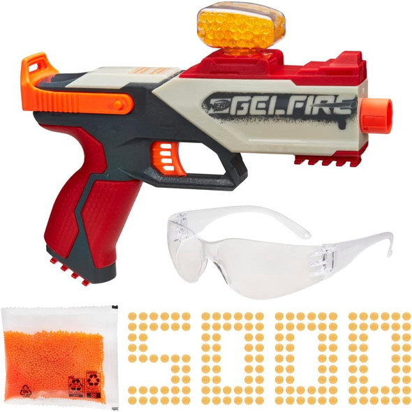 Toy Nerf Blaster Pro Gelfire Legion Spring Action Toy Nerf Blaster Pro Gelfire Legion Spring Action