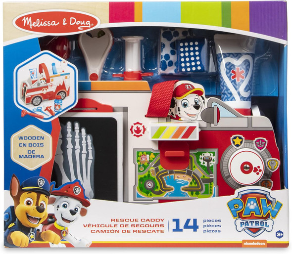 Toy Melissa & Doug PAW Patrol Marshall's Wooden Rescue Caddy