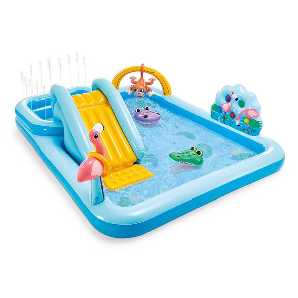 POOL INTEX 57161NP JUNGLE ADVENTURES PLAY CENTER POOL INTEX 57161NP JUNGLE ADVENTURES PLAY CENTER