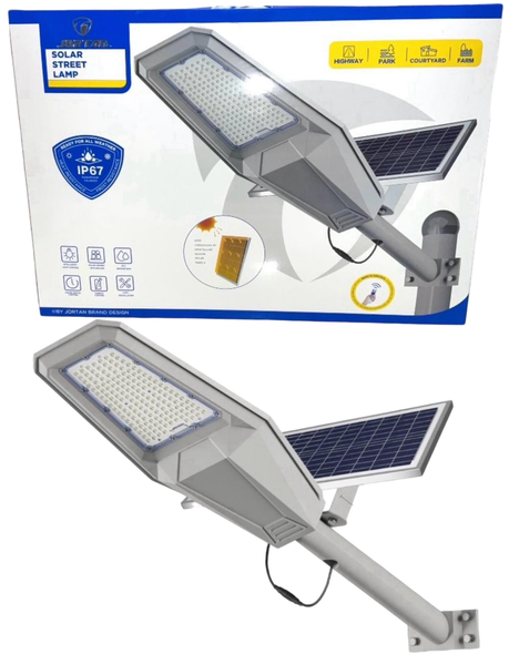 LIGHT SOLAR STREET LED 400W JORTAN JT-ZJTZ-400W W WITH POLE