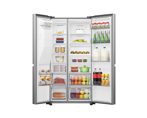 REFRIGERATOR HISENSE RS223SV5A 22.3CF SILVER