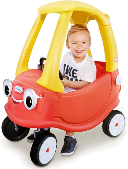 TOY RIDE ON LITTLE TIKES COZY COUPE RED CAR CZY COUP HU 79