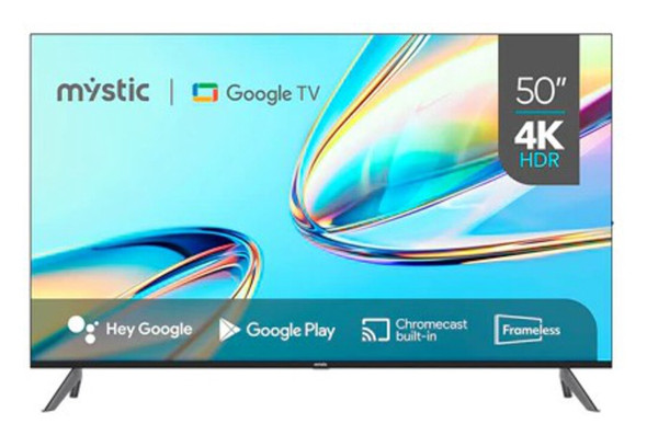 TELEVISION MYSTIC 50" MY-SG50107T LED SMART 4K GOOGLE TV
