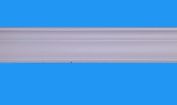 MOULDING PVC FOR WALL WHITE #T01 9.5FT 3" WIDE