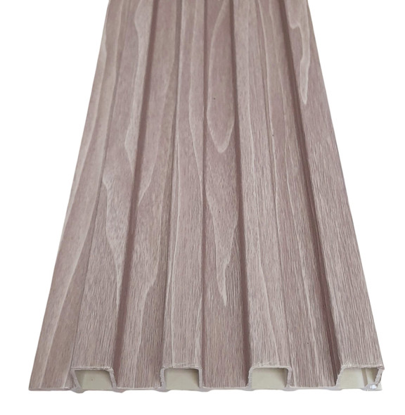 PVC WALL PANEL GROVE DESIGN 9.5FT X 6.5" WIDE #W02 BROWN PVC WALL PANEL GROVE DESIGN 9.5FT X 6.5" WIDE #W02 BROWN