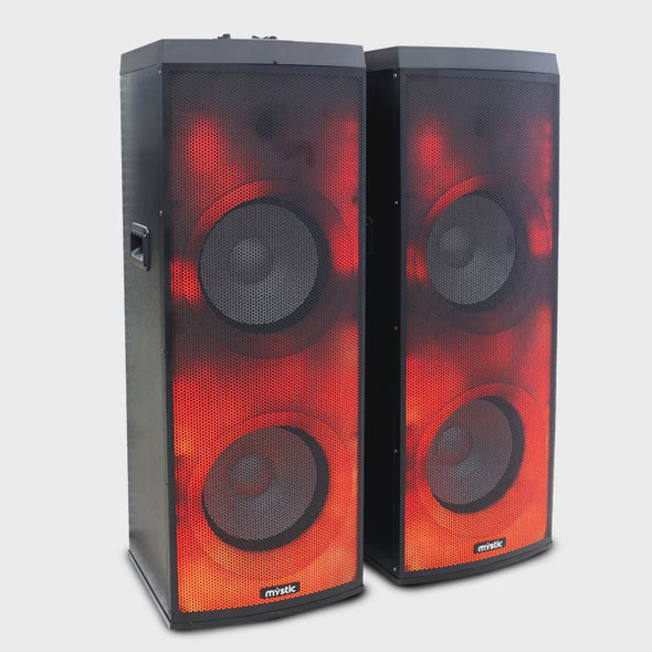 SPEAKER BOX MYSTIC 10" MY-PS1000FL DUAL PAIR BLUETOOTH