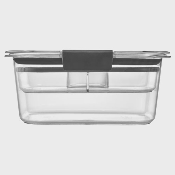 FOOD BOWL RUBBERMAID BRILLIANCE STAINSHIELD PLASTIC SALAD KIT 1PC 4.7CUP 1.1L 2136820