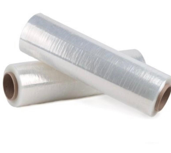 PLASTIC STRETCH WRAP CLEAR 20" 3KG ROLL Y39/CRM-930