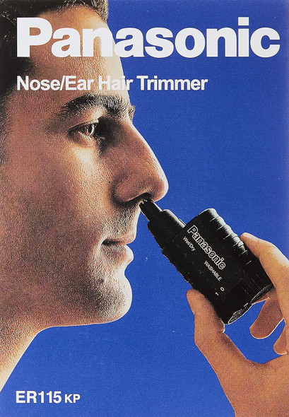 HAIR TRIMMER EAR NOSE PANASONIC ER115KP CORDLESS