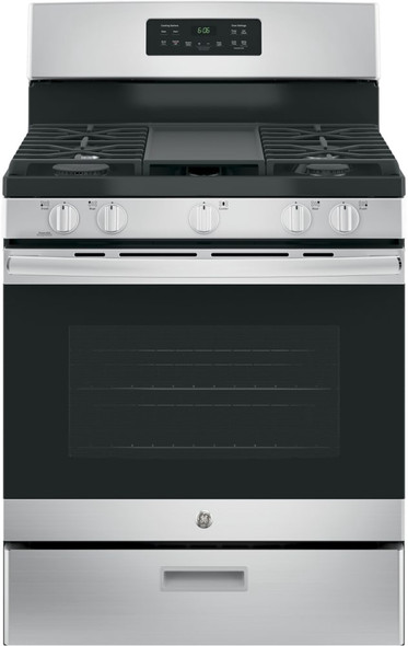 STOVE 5 BURNER GE 30" JGBS66REK5SS