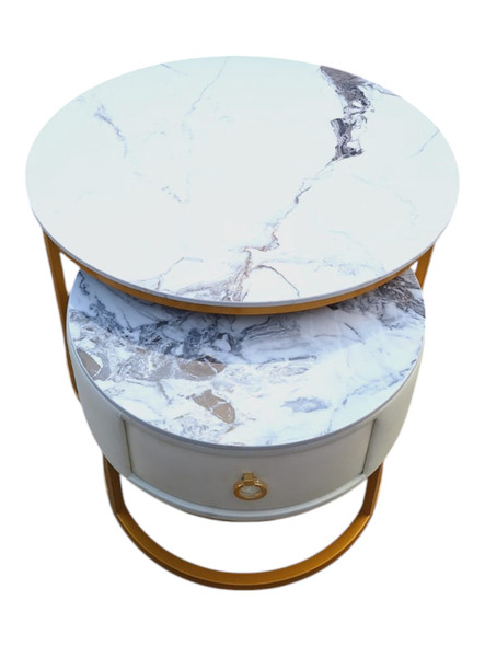 TABLE METAL 2PCS 21C CERAMIC