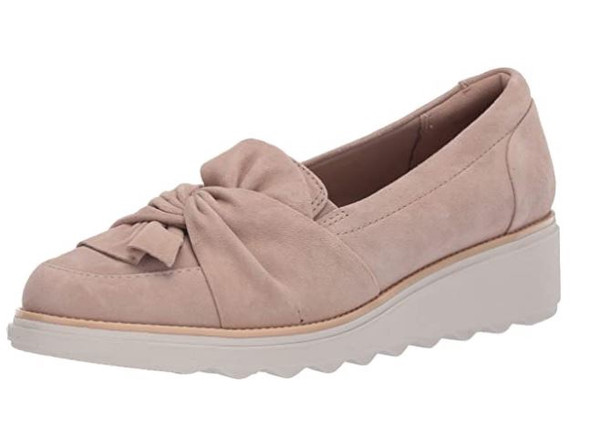 Footwear Clarks Women's Sharon Dasher Loafer Sand Suede