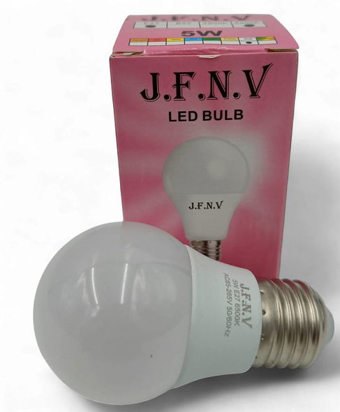BULB LED J.F.N.V 5W 6500K 85-265V E27