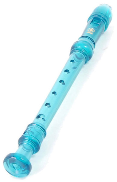FLUTE YAMAHA YRS-20GB SOPRANO RECORDER TRANSPARENT BLUE