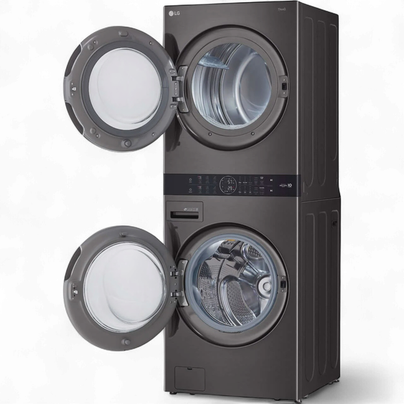 WASHING MACHINE DRYER COMBO LG WKGX201HBA WASH TOWER GAS