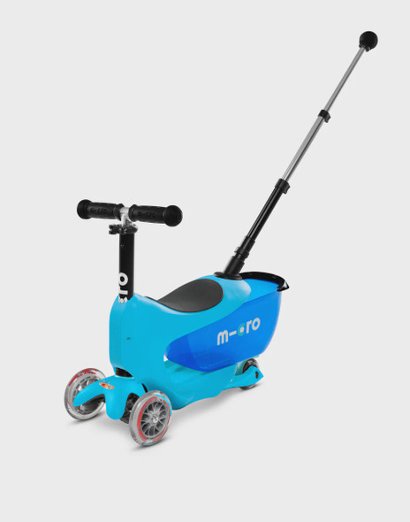 KIDS SCOOTER 3 WHEEL MICRO MINI2GO DELUXE PLUS MMD034 BLUE