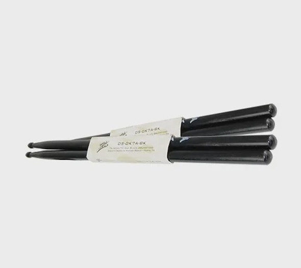 DRUM STICKS DS-OK7A-BLK BLK TIP OAK STUDIO Z