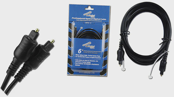 LEAD OPTICAL TO OPTICAL CABLE 6' OFC-6 AUDIO PIPE
