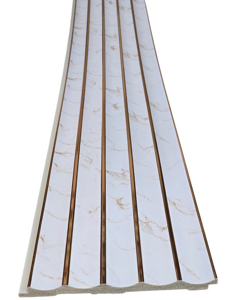 WALL PANEL WHITE AND GOLD PS03 160X12X2900MM”