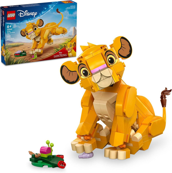 Toy LEGO Disney Simba The Lion King Cub 222pcs 43243