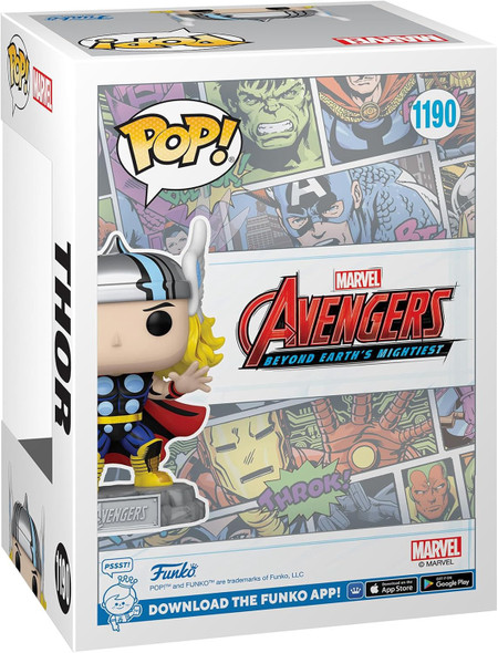 Toy Funko Pop! & Pin The Avengers Thor 1190 Toy Funko Pop! & Pin The Avengers Thor 1190