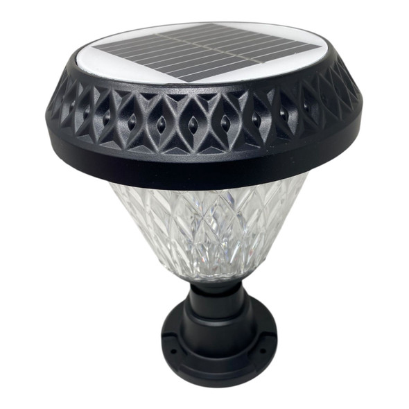 SOLAR LAMP LED POST TOP GARDEN LIGHTS J.F.N.V ROUND TRICOLOR SOLAR LAMP LED POST TOP GARDEN LIGHTS J.F.N.V ROUND TRICOLOR