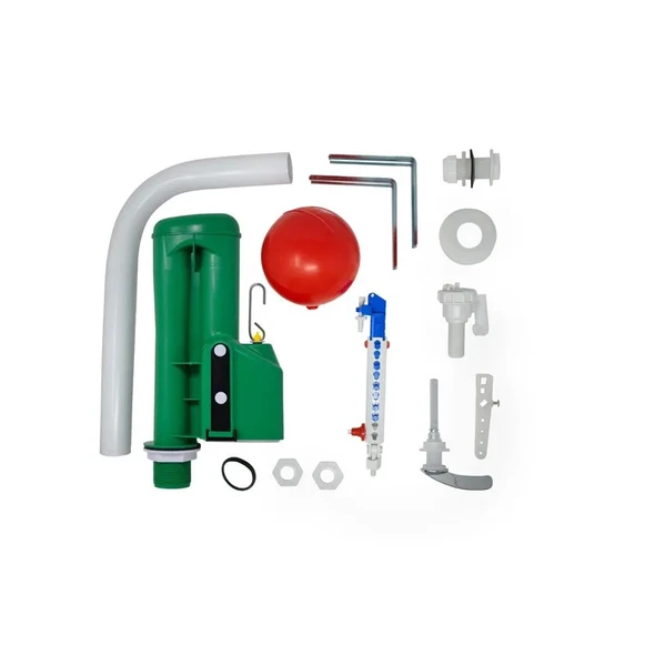 CISTERN FITTING KIT CRONEX LOW LEVEL CXP5052/8 (WITH 8" SYPHON)