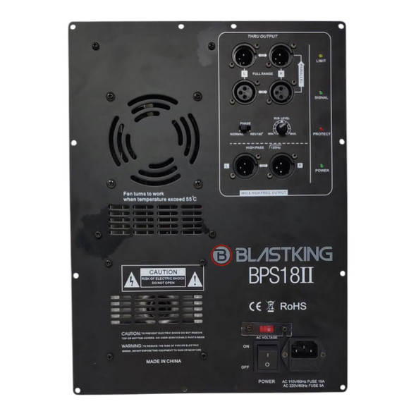 AMPLIFIER REPLACMENT BOARD ASSEMBLY FOR BLASTKING  BPS18II-AMP